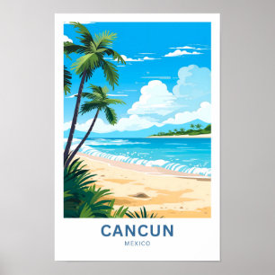 Poster Cancun Mexico Travel Imprimer