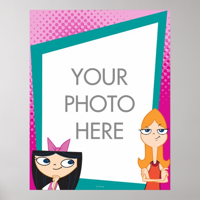 Poster Candace et Isabella personnalisable (Devant)