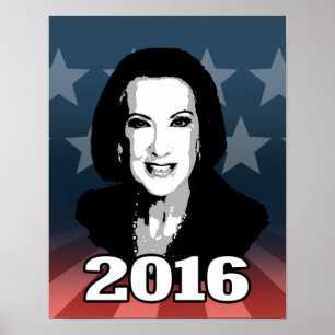POSTER CANDIDATE 2016 DE CARLY FIORINA