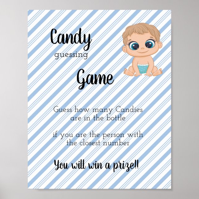 Poster Candy Devant Jeu Baby Boy (Devant)