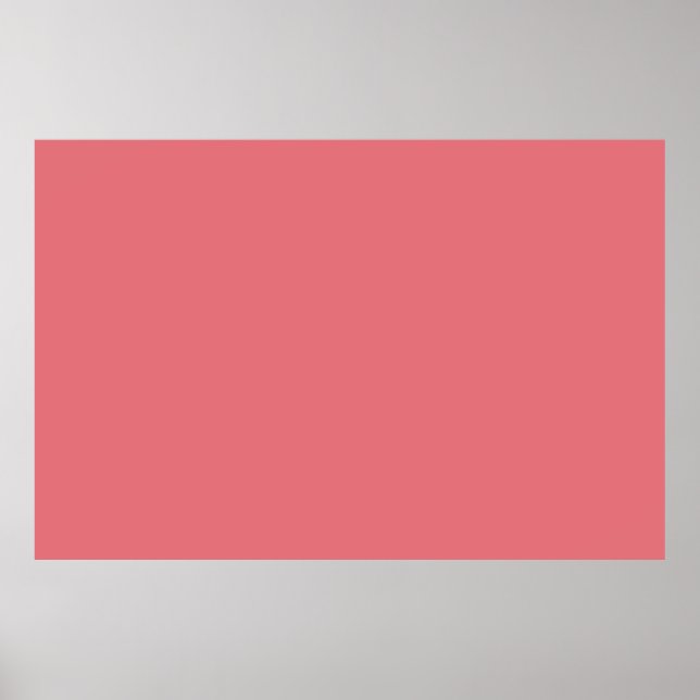 Poster Candy pink (solid color)  (Devant)