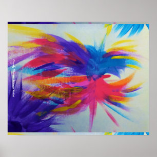 Poster Candy Waters Artiste de l'autisme