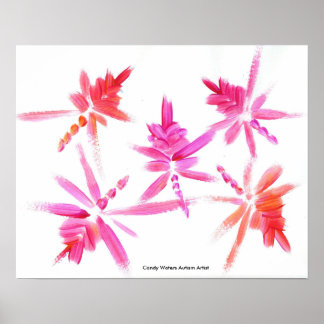 Poster Candy Waters Artiste de l'autisme