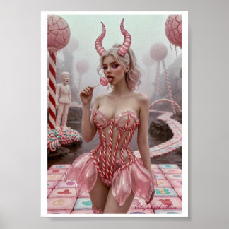 Poster Candyland, Want to Play?