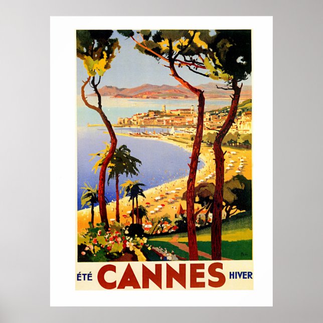 Poster Cannes (Devant)