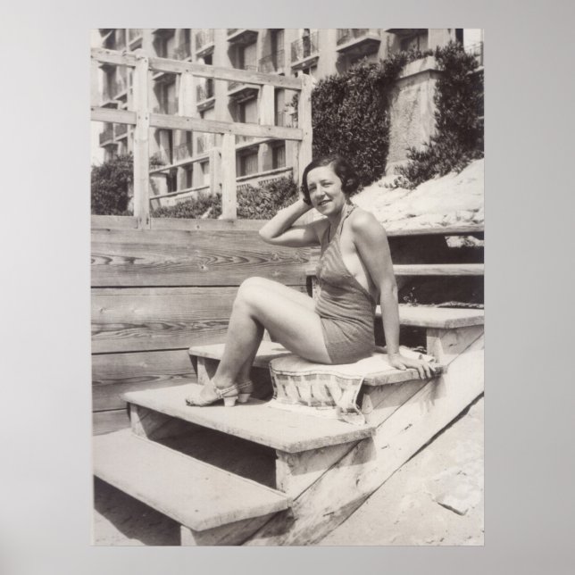 Poster Cannes dans les années 1930 (Devant)