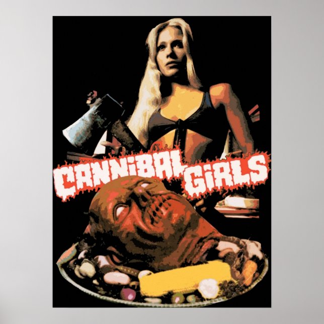 Poster Cannibal Girls 1973 (Devant)