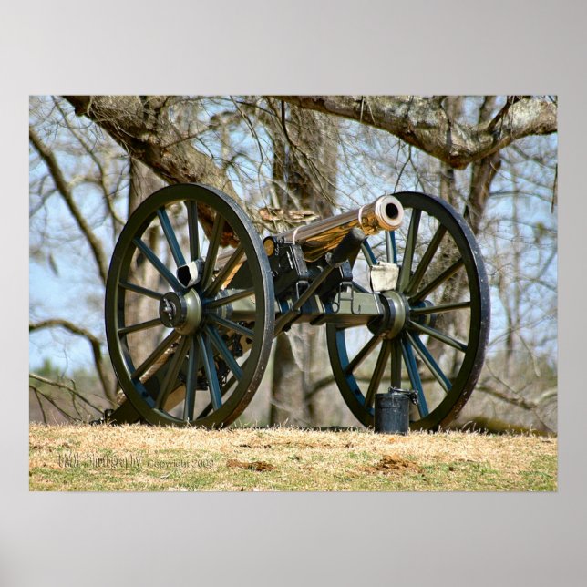Poster Cannon en laiton de guerre civile (Devant)