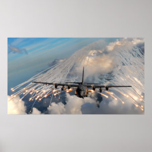 Poster Canonnière d'AC-130U