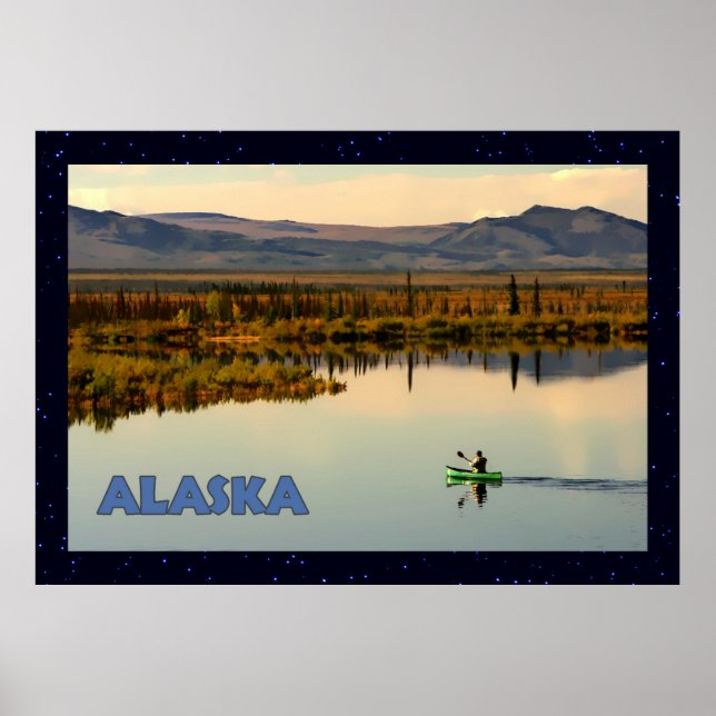 Poster Canot Alaska (Devant)