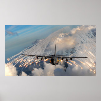 Poster Canotage AC-130U