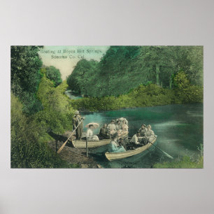 Poster Canotage de Resorters aux ressorts