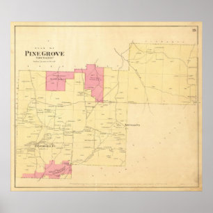 Poster Canton de Pine Grove