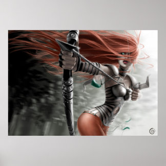 POSTER/CANVAS PRINT · Archer