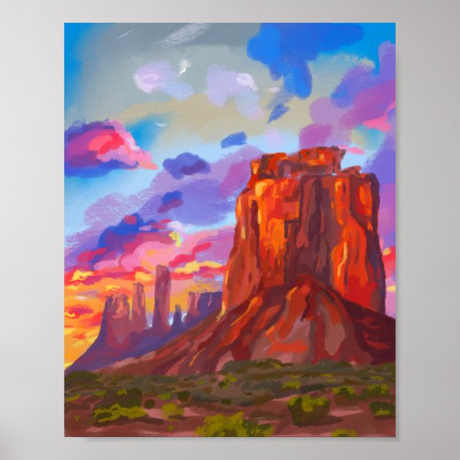 Poster Canyon 1 (Devant)