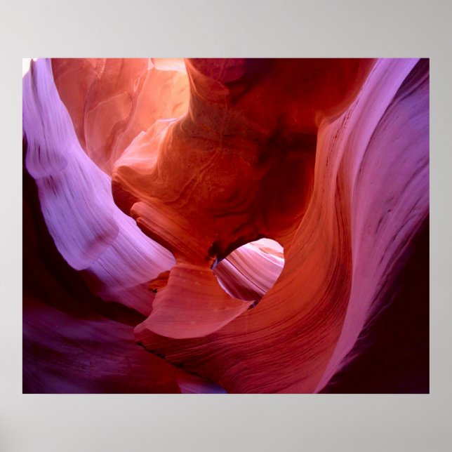 Poster Canyon de Lower Antelope (Devant)