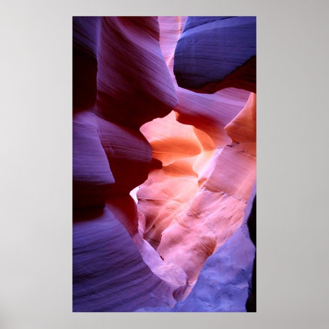 Poster Canyon de Lower Antelope (Devant)