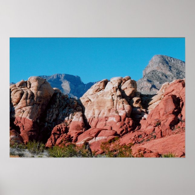 Poster Canyon de Red Rock (Devant)