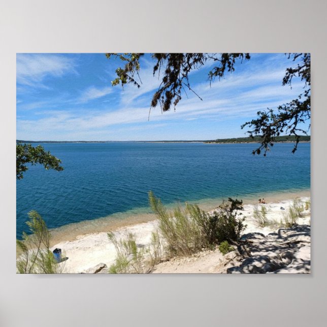 Poster Canyon Lake, Texas USA (Devant)
