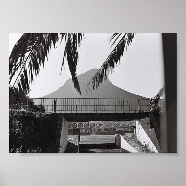 Poster Cap Lion's Head Afrique du Sud ZA (Devant)