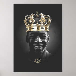Poster Capa Para iPhone Cartão Postal Camiseta King Pelé