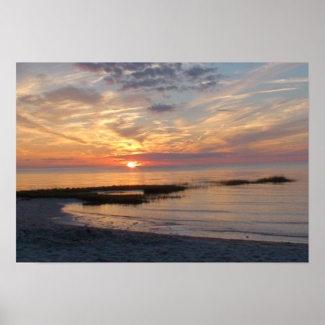 Poster Cape Cod Sunset (Devant)