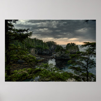 Poster Cape Flattery, État de Washington
