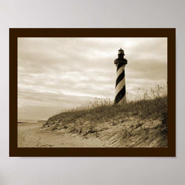 Poster Cape Hatteras Lighthouse (Devant)
