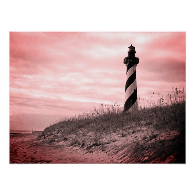 Poster Cape Hatteras Lighthouse (Devant)