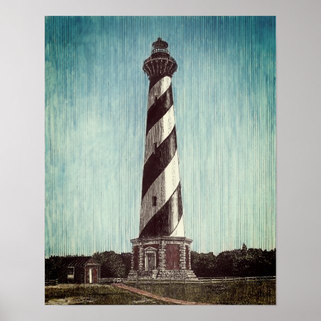 Poster Cape Hatteras Lighthouse (Devant)