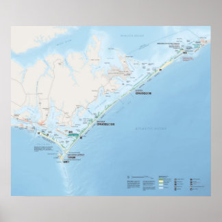 Poster Cape Lookout National Seashore