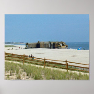 Poster Cape May Bunker