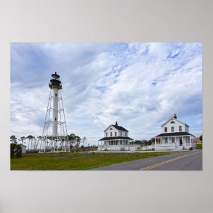 Poster Cape San Blas, Floride, phare, Floride
