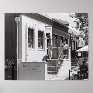 Poster Cape Town Cityscape Architecture Afrique du Sud ZA