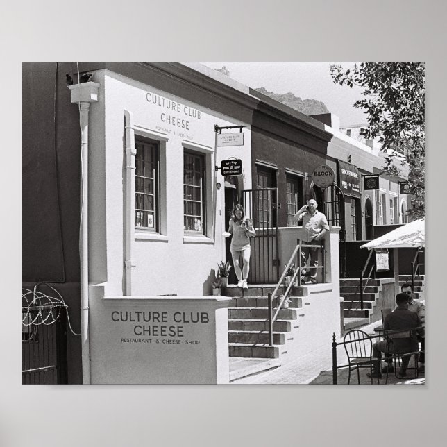 Poster Cape Town Cityscape Architecture Afrique du Sud ZA (Devant)