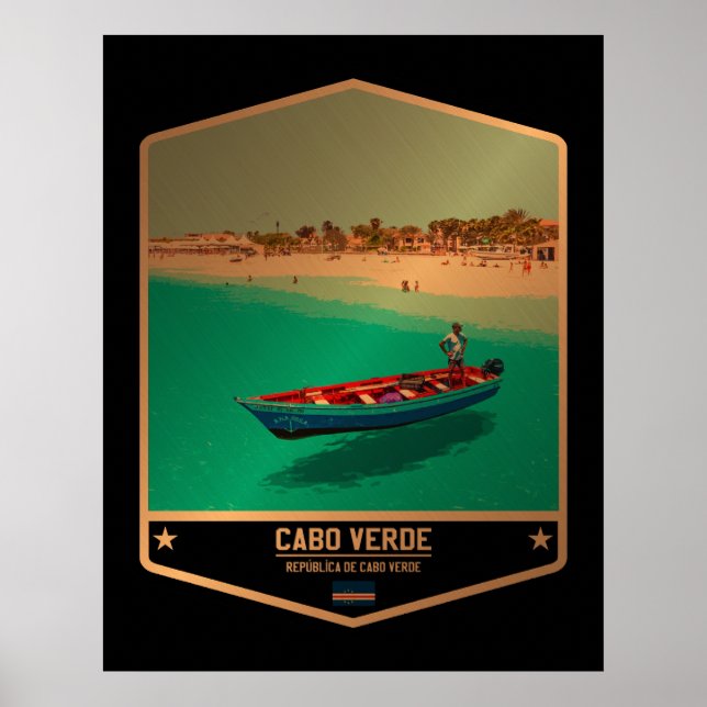 Poster Cape Verde (Devant)
