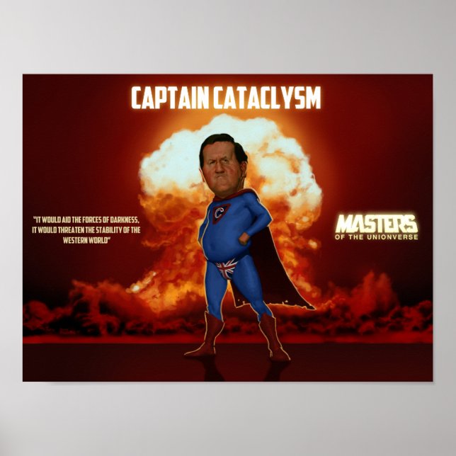 Poster Capitaine Cataclysme (Devant)