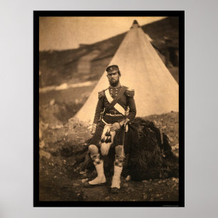 Poster Capitaine Cuninghame Highlander 1855