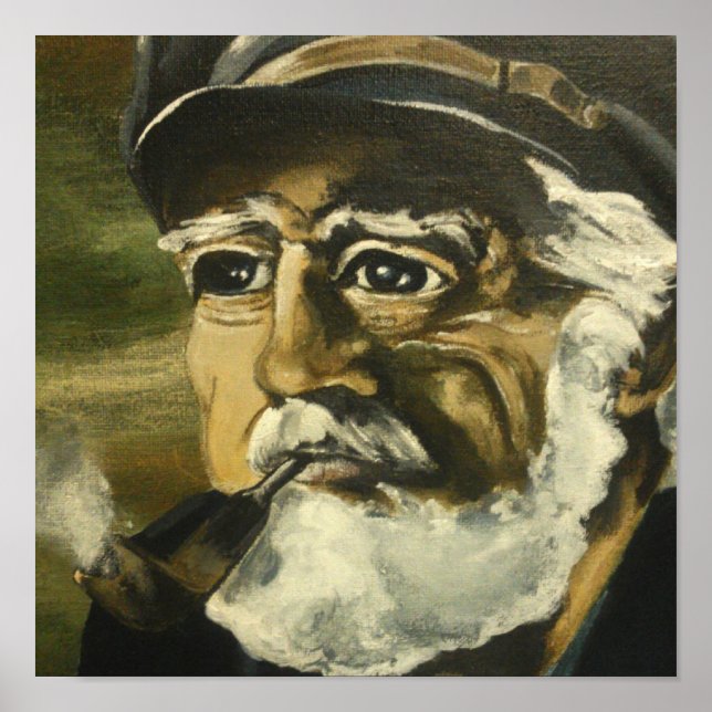 Poster Capitaine de mer (Devant)