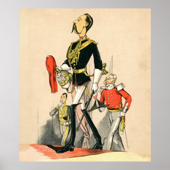 Poster Capitaine des Royal Horse Guards (Devant)