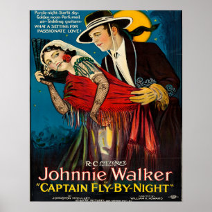 Poster Capitaine Fly ~ Par Nuit ~ 1922