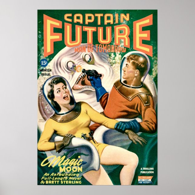 Poster Capitaine Future (Devant)