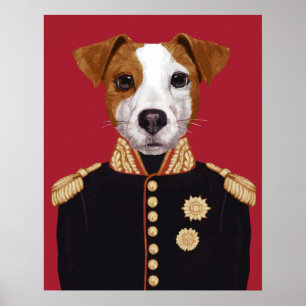 Poster Capitaine Jack Russell