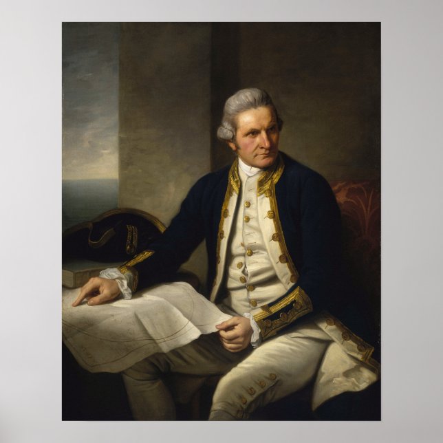 Poster Capitaine James Cook (Devant)