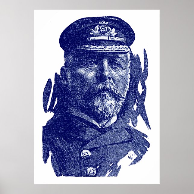 Poster Capitaine John Smith, HMS Titanic (Devant)