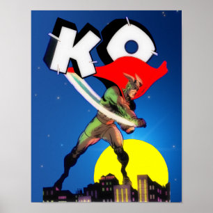 Poster Capitaine K.O.