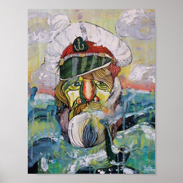 Poster Capitaine, mon capitaine (Devant)