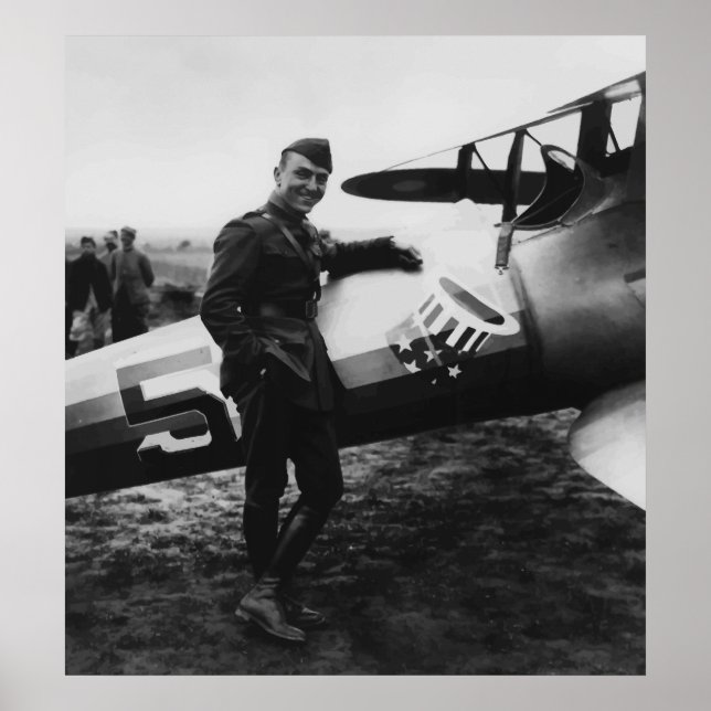 Poster Capitaine Rickenbacker (Devant)