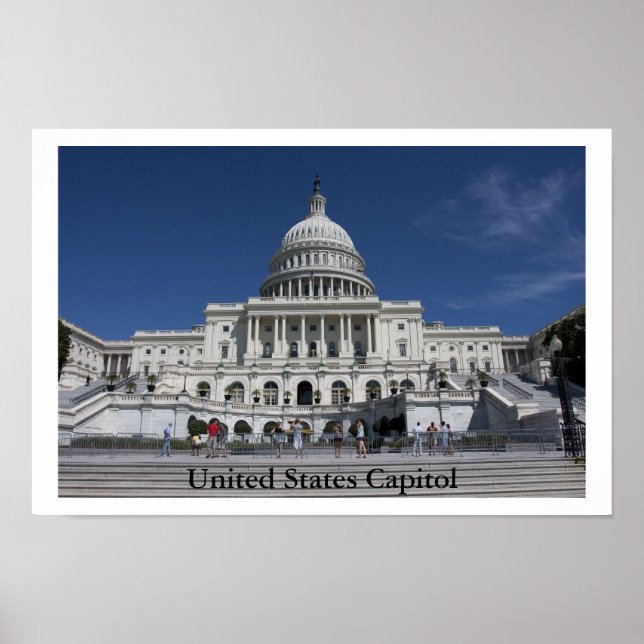 Poster Capitol américain (Devant)