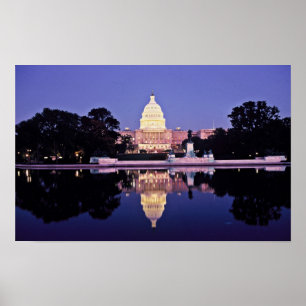 Poster Capitol américain